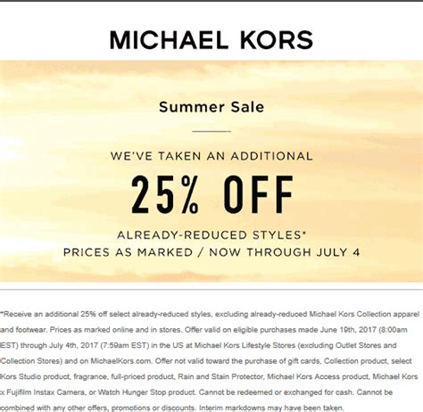 michael kors free coupon|michael kors coupon codes 2024.